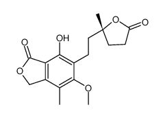 霉酚酸酯(EP杂质H)结构式