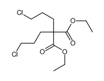 diethyl 2,2-bis(3-chloropropyl)propanedioate Structure