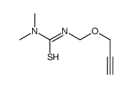 1,1-dimethyl-3-(prop-2-ynoxymethyl)thiourea Structure