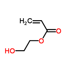 2-Hydroxyethyl acrylate structure