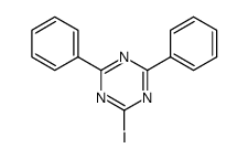 2-iodo-4,6-diphenyl-1,3,5-triazine Structure