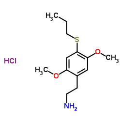 2C-T-7 hydrochloride结构式