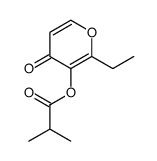 ethyl maltol isobutyrate Structure