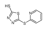 5-(吡啶-2-磺酰基)-1,3,4-噻二唑-2-硫醇结构式