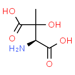 Aspartic acid,3-hydroxy-3-methyl-结构式