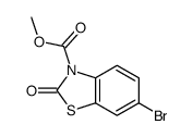 methyl 6-bromo-2-oxo-1,3-benzothiazole-3-carboxylate Structure