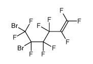 5,6-dibromo-1,1,2,3,3,4,4,5,6,6-decafluorohex-1-ene结构式