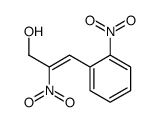 2-nitro-3-(2-nitrophenyl)prop-2-en-1-ol结构式