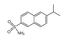 6-isopropyl-naphthalene-2-sulfonic acid amide Structure