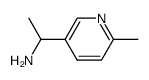 1-(6-甲基吡啶-3-基)乙胺结构式