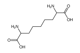 DL-2,8-二氨基壬二酸结构式
