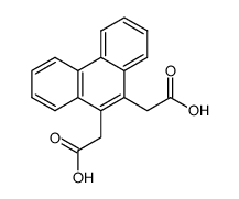 phenanthrene-9,10-diyldi-acetic acid Structure
