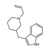 3-[(1-prop-2-enylpiperidin-3-yl)methyl]-1H-indole Structure