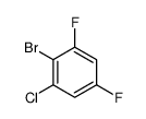 1-Bromo-2-chloro-4,6-diflorobenzene Structure