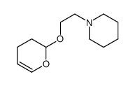 1-[2-(3,4-dihydro-2H-pyran-2-yloxy)ethyl]piperidine结构式