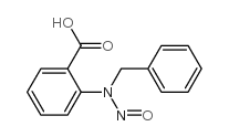 2-[nitroso(phenylmethyl)amino]benzoic acid结构式