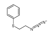 2-azidoethylsulfanylbenzene Structure