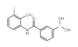 N-(3-氯-2-甲基苯基) 3-硼苯甲酰胺图片