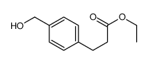 3-(4-羟甲基苯基)丙酸乙酯结构式