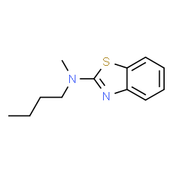2-Benzothiazolamine,N-butyl-N-methyl-(9CI)结构式