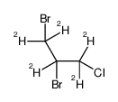 1,2-dibromo-3-chloro-1,1,2,3,3-pentadeuteriopropane Structure