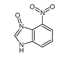 (9ci)-4-硝基-1H-苯并咪唑 3-氧化物结构式