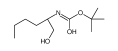(S)-tert-butyl 1-hydroxyhexan-2-ylcarbamate Structure