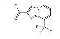 IMidazo[1,2-a]pyridine-2-carboxylic acid, 8-(trifluoromethyl)-, Methyl ester结构式