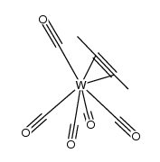 (pentacarbonyl)tungsten{2-butyne} Structure