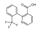 2-[2-(trifluoromethyl)phenyl]pyridine-3-carboxylic acid Structure
