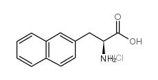 3-(2-萘基)-L-丙氨酸结构式