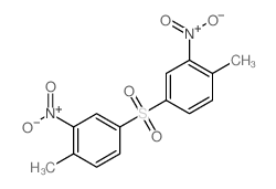 Benzene,1,1'-sulfonylbis[4-methyl-3-nitro- Structure