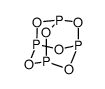 2,4,6,8,9,10-hexaoxa-1,3,5,7-tetraphosphatricyclo[3.3.1.13,7]decane结构式
