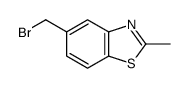 5-(bromomethyl)-2-methyl-1,3-benzothiazole结构式