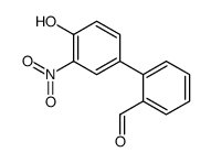 2-(4-hydroxy-3-nitrophenyl)benzaldehyde结构式