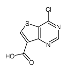 4-chlorothieno[3,2-d]pyrimidine-7-carboxylic acid structure