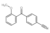 4-氰基-2’-甲氧基苯甲酮结构式