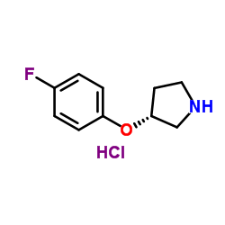 (R)-3-(4-氟苯氧基)吡咯烷盐酸盐图片