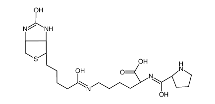 BIOCYTIN-L-PROLINE structure