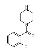 1-(2-氯苄甲酰基)哌嗪盐酸盐结构式