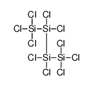 trichloro-[dichloro-[dichloro(trichlorosilyl)silyl]silyl]silane Structure