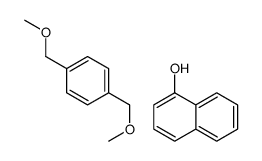1,4-bis(methoxymethyl)benzene,naphthalen-1-ol Structure