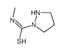 N-methylpyrazolidine-1-carbothioamide结构式