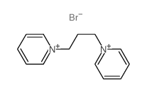 Pyridinium,1,1'-(1,3-propanediyl)bis-, bromide (1:2)结构式