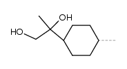 p-menthane-8,9-diol Structure