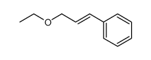 (E)-(3-ethoxy-1-propen-1-yl)benzene Structure