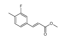 (E)-Methyl 3-(3-Fluoro-4-Methylphenyl)Acrylate Structure