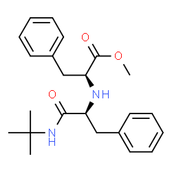 L-Phenylalanine, N-[2-[(1,1-dimethylethyl)amino]-2-oxo-1-(phenylmethyl)ethyl]-, methyl ester, (S)- (9CI) picture