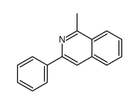 1-methyl-3-phenylisoquinoline Structure
