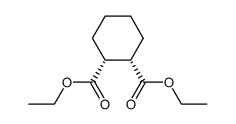 顺-1,2-环己烷二羧酸二乙酯结构式